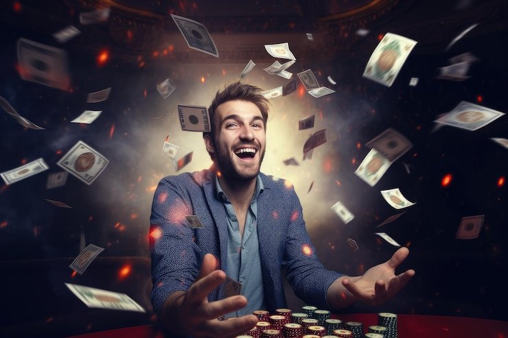 Tampilan tiga simbol Triple di slotvip
